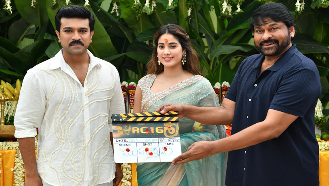 గ్లోబ‌ల్ స్టార్ రామ్ చ‌ర‌ణ్ పాన్ ఇండియా మూవీ RC16 షూటింగ్ ప్రారంభం  