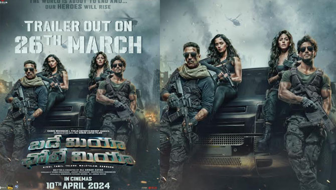 అక్షయ్ కుమార్, టైగర్ ష్రాఫ్ ‘బడే మియా చోటే మియా’ ట్రైలర్ రిలీజ్ డేట్ ఫిక్స్ !!!