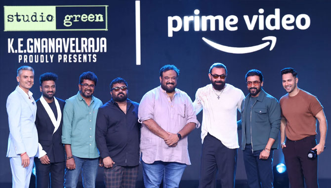 Feeling Proud to be working in a Prestigious Film “Kanguva” – Actor Suriya