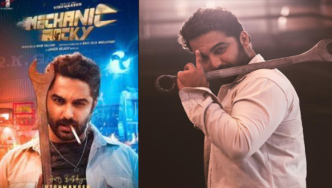 విశ్వక్ సేన్ #VS10 పవర్‌ఫుల్ టైటిల్ ‘మెకానిక్ రాకీ’- ఫస్ట్ లుక్ పోస్టర్ విడుదల