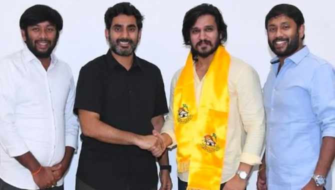 టీడీపీలో సినీ నటుడు నిఖిల్