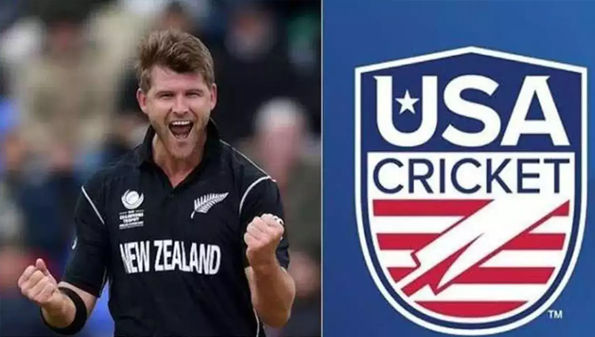 అమెరికా జట్టులో కివీస్ ఆల్రౌండ్ర్ అమెరికా జట్టులో కివీస్ ఆల్రౌండ్ర్