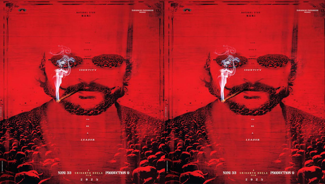 నాని, శ్రీకాంత్ ఓదెల, సుధాకర్ చెరుకూరి, శ్రీ లక్ష్మీ వెంకటేశ్వర సినిమాస్ #Nani33 అనౌన్స్ మెంట్