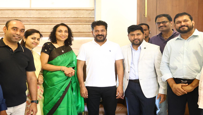 తెలంగాణ రాష్ట్ర ముఖ్యమంత్రి శ్రీ రేవంత్ రెడ్డి, 18వ ఆటా కాన్ఫిరెన్స్ కు ఆహ్వానించిన ఆటా ప్రతినిధులు