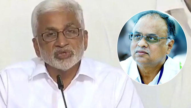 వేమిరెడ్డి ప్రభాకర్ రెడ్డి కు విజయసాయిరెడ్డి రిటార్ట్..