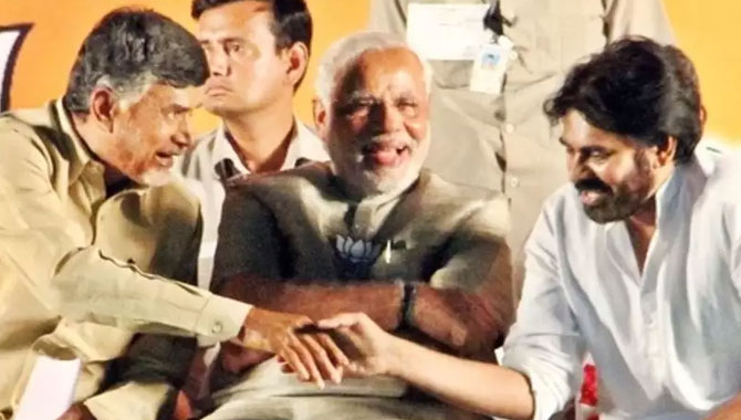 పేరుకే పొత్తులు.. కానీ అభ్యర్థులు మాత్రం ఆ పార్టీ నుంచే..