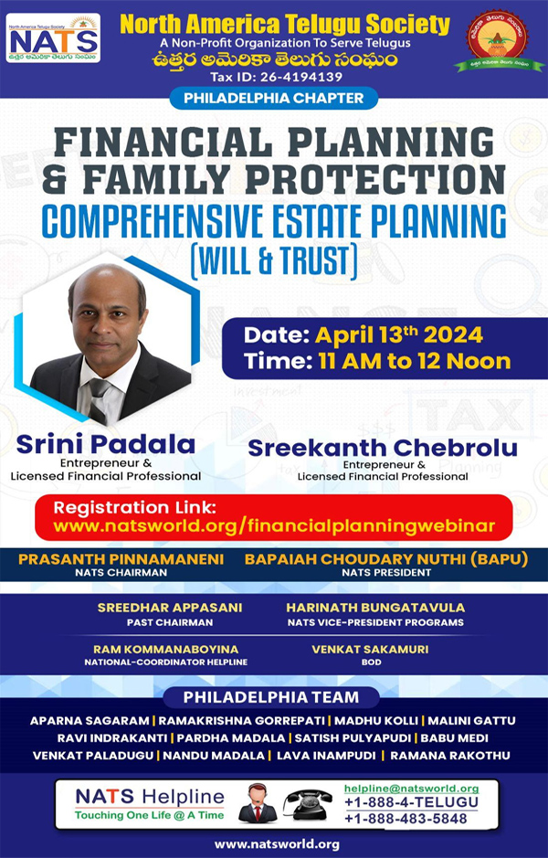 NATS Philly Financial Planning & Family Protection on Apr 13