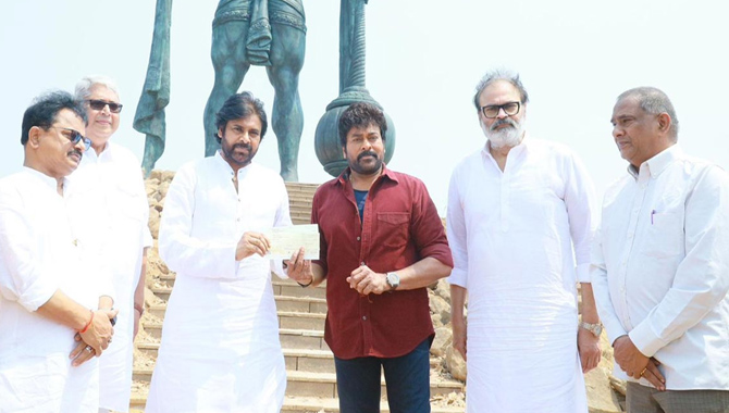 జనసేన పార్టీకి మెగాస్టార్ చిరంజీవి భారీ విరాళం