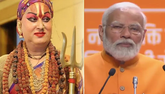 మోదీపై ట్రాన్స్ జెండర్ హేమాంగి సఖి పోటీ