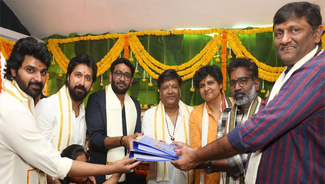 శ్రీ విష్ణు కెఎఫ్‌సీ ప్రొడక్షన్ నంబర్ 1 ఉగాది సందర్భంగా లాంచ్