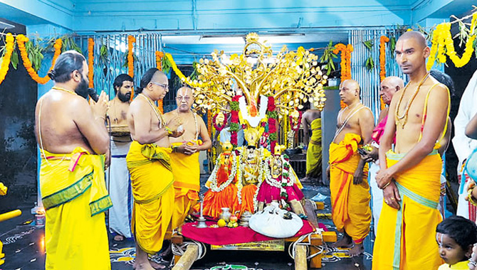 భద్రాద్రి రామాలయంలో కల్యాణ బ్రహ్మోత్సవాలు ఆరంభం