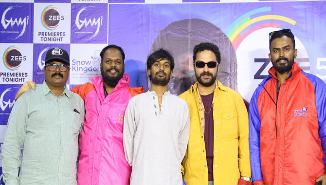 ZEE5 India’s first press conference at Snow Kingdom as “Gaami” started streaming now