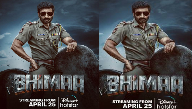 Gopichand’s action entertainer “Bhimaa” releasing on Disney plus Hotstar from April 25th
