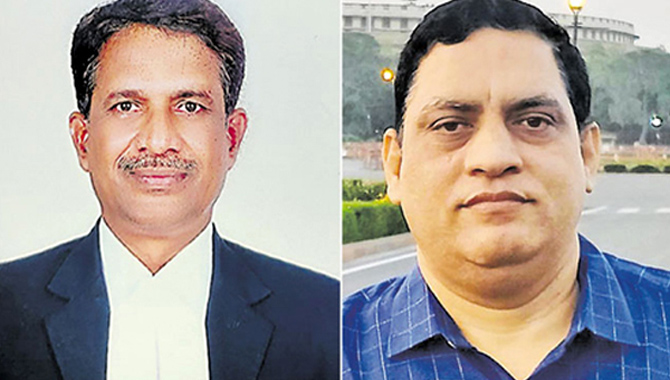 హైకోర్టు న్యాయమూర్తులుగా జస్టిస్ శ్రీనివాస్‌రావు, జస్టిస్ రాజేశ్వర్‌రావు