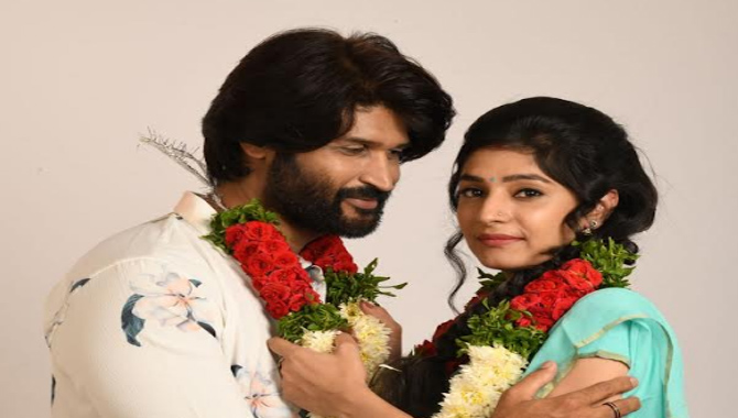 Osey Arundhati title Song creates a Stir Online