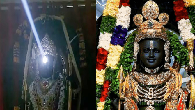 బాలరాముడికి సూర్యతిలకం..