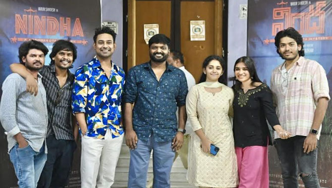 Varun Sandesh’s ‘Nindha’ Title Poster Catches Attention