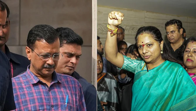 కేజ్రీవాల్, కవితకు షాక్…జ్యుడీషియల్ కస్టడీ పొడిగింపు