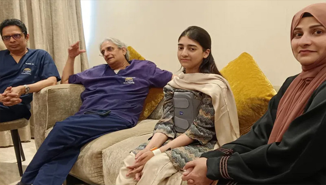 పాకిస్థాన్ యువతికి భారత్ గుండె పాకిస్థాన్ యువతికి భారత్ గుండె