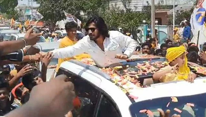 చీరాల కూటమి అభ్యర్థికి మద్దతుగా హీరో నిఖిల్ సిద్దార్థ..