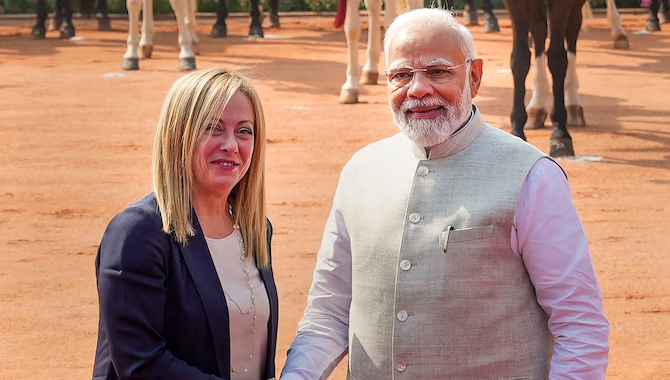 ప్రధాని మోదీని ఆహ్వానించిన ఇటలీ ప్రధాని మోదీని ఆహ్వానించిన ఇటలీ