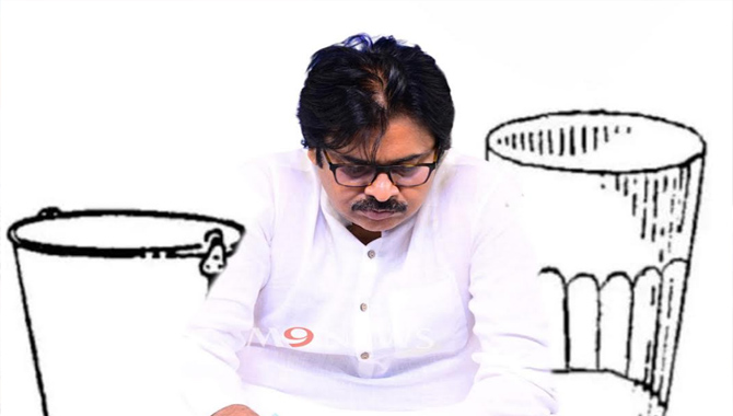 కూటమి పాలిట భస్మాసుర హస్తం.. గాజు గ్లాస్..