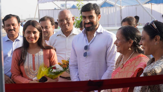 భవన నిర్మాణ కార్మికుల పిల్లల కోసం రెండు అవేక్షా డే కేర్ సెంటర్లను ప్రారంభించారు