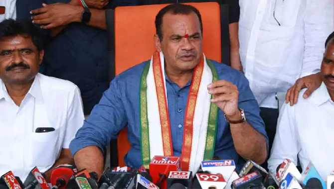 ఆ పార్టీకి చెందిన 25 మంది ఎమ్మెల్యేలు.. కాంగ్రెస్ లోకి : మంత్రి కోమటిరెడ్డి