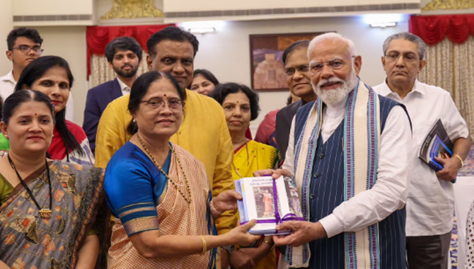ప్రధాని మోదీతో ఎమ్మెల్సీ వాణీదేవి భేటీ