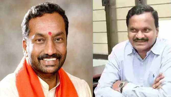 బీఆర్ఎస్‌ అభ్యర్థిని డిస్‌క్వాలిఫై చేయండి : రఘునందన్ రావు డిమాండ్