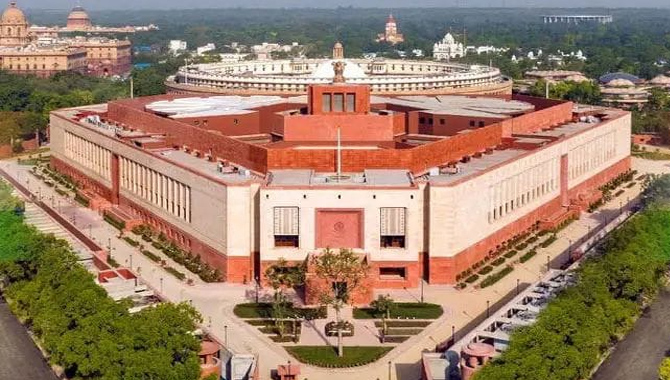 కొత్త ఎంపీలకు పార్లమెంటులో స్వాగత సన్నాహాలు