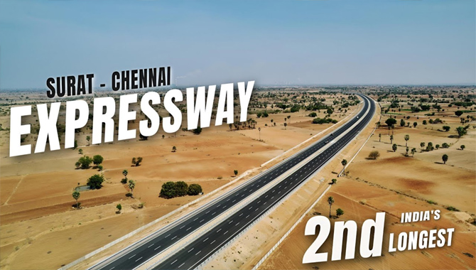 తెలంగాణ మీదుగా సూరత్-చెన్నై ఎక్స్‌ప్రెస్‌వే.. దేశంలో రెండవ అతి పొడవైన ఎక్స్‌ప్రెస్‌వే