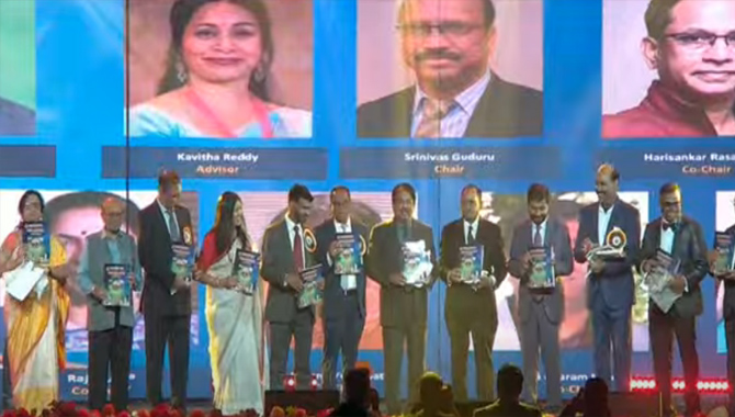 టిటిఎ మహాసభల సావనీర్ ఆవిష్కరణ టిటిఎ మహాసభల సావనీర్ ఆవిష్కరణ