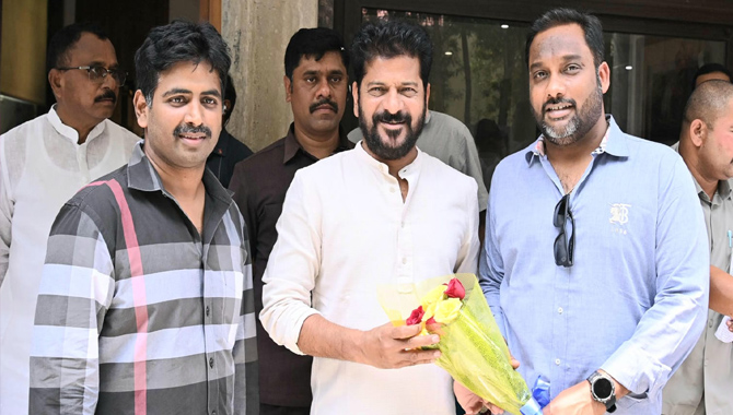 సిఎం రేవంత్‌ను కలిసిన సునీల్‌ పంట్ర, కిరణ్‌ దుగ్గిరాల