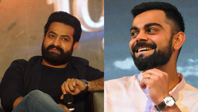 ఎన్టీఆర్ ఫ్యాన్స్ కు షాకిచ్చిన కోహ్లీ