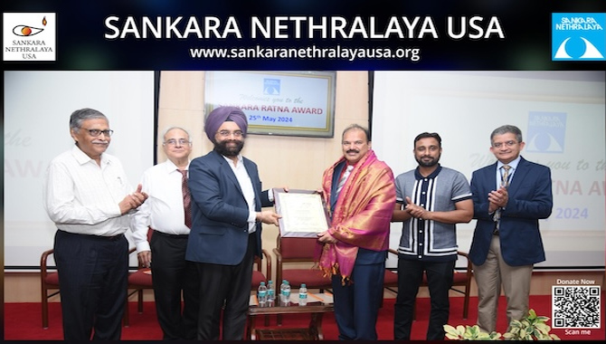 బాలారెడ్డి ఇందుర్తికి శంకరరత్న అవార్డు ప్రదానం బాలారెడ్డి ఇందుర్తికి శంకరరత్న అవార్డు ప్రదానం