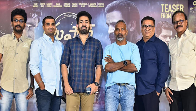 Vijay Antony Poetic Action Film “Toofan” Teaser Launched grandly