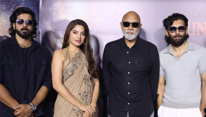 ‘వెపన్’ కొత్త ట్రెండ్‌ను క్రియేట్ చేయబోతోంది..  ట్రైలర్ లాంచ్ ఈవెంట్‌లో సత్య రాజ్