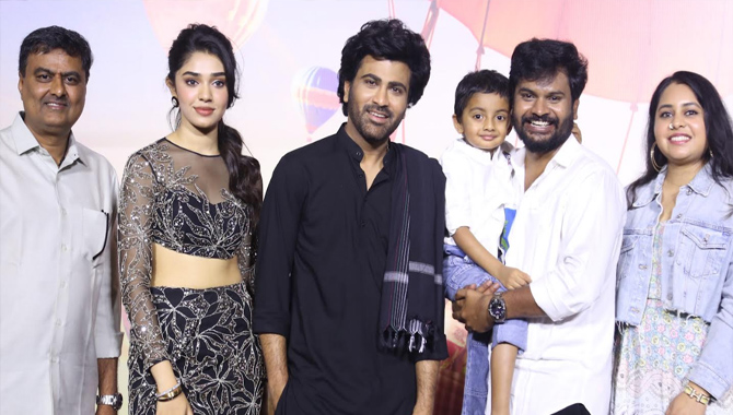 Ram Charan Launched Trailer Of Manamey