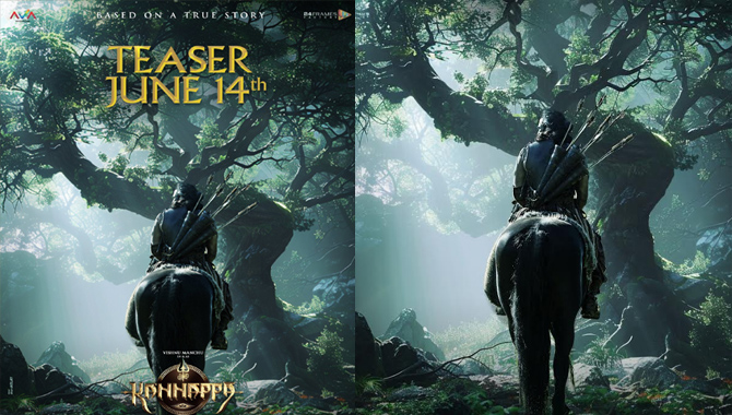 Vishnu Manchu’s Kannappa Teaser on June 14th 