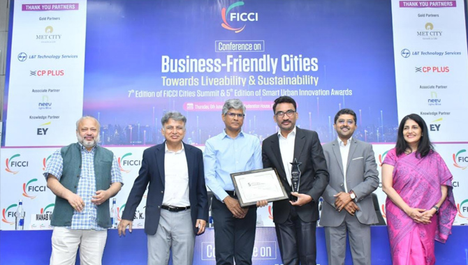 Ramky Infrastructure Wins FICCI’s Smart Urban Innovation Award