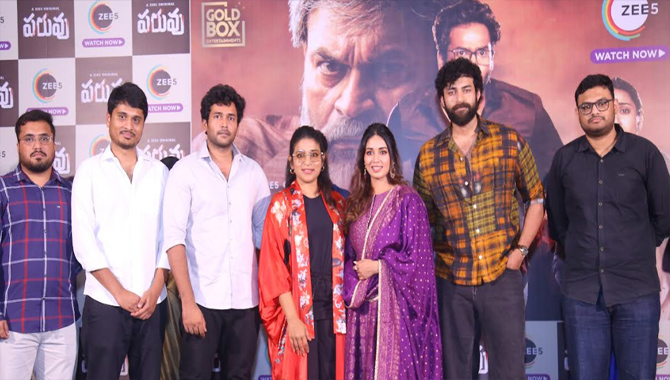 ZEE5 ఒరిజినల్ సిరీస్ ‘పరువు’ పెద్ద సక్సెస్ అవ్వాలి.. ప్రీ లాంచ్ ఈవెంట్‌లో వరుణ్ తేజ్