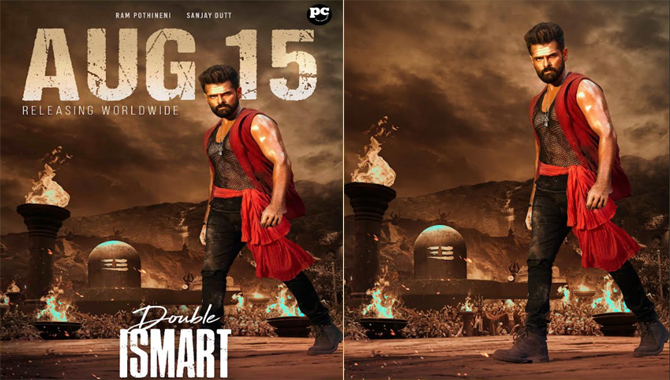 Ram Pothineni Double ISMART Theatrical Release For Independence Day On August 15