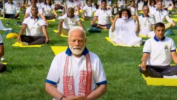 అంతర్జాతీయ యోగా దినోత్సవానికి కశ్మీర్ సన్నద్ధం…