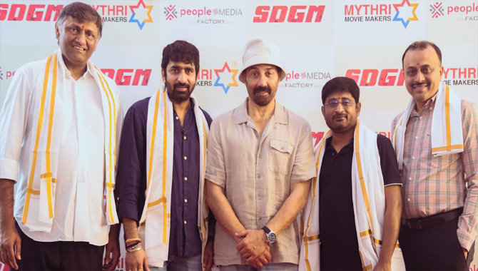 Sunny Deol, Gopichand Malineni #SDGM Launched 