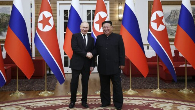 రష్యా-ఉత్తర కొరియా మధ్య ఒప్పందం రష్యా-ఉత్తర కొరియా మధ్య ఒప్పందం