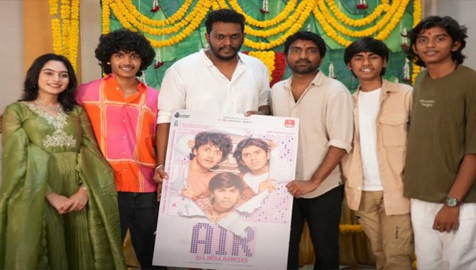 సందీప్ రాజ్‌ షో రన్నర్‌గా న్యూ వెబ్ సిరీస్ “AIR: ఆల్ ఇండియా ర్యాంకర్స్”ని లాంచ్ చేసిన ETV విన్