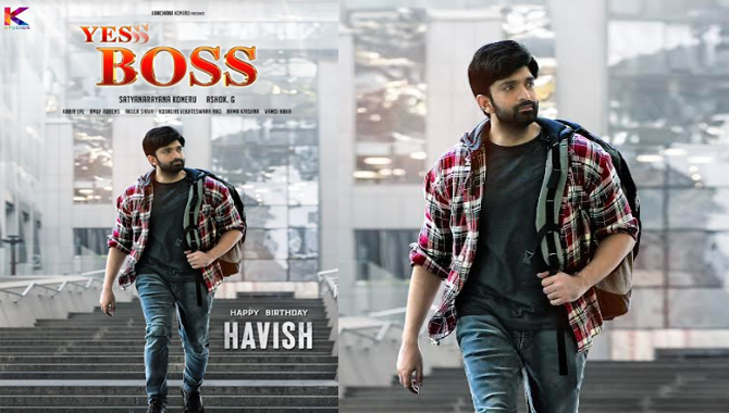 Yes Boss Team Wishes Happy Birthday To Hero Havish Shooting Completed 2 