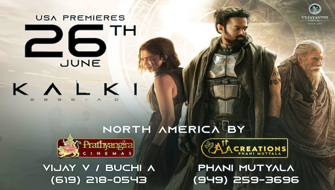 Kalki 2898 A.D Movie Overseas Theaters List