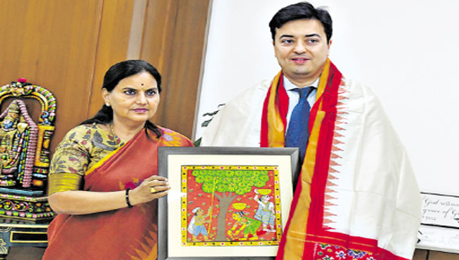 సీఎస్‌తో ఉజ్బెకిస్థాన్‌ రాయబారి భేటీ
